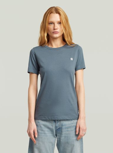 Top Statement Chest Logo Optic Slim